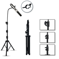 Generic Terahertz Wand Holder showing angle adjustment for precise positioning