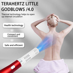 Generic Terahertz Wand red side view, lightweight and easy to maneuver.