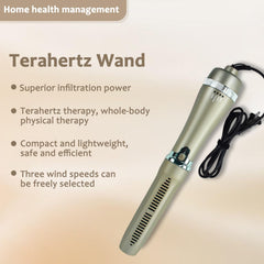 Generic Terahertz Wand interacting with water for potential enhanced hydration.