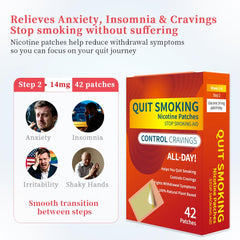 Generic three-phase plan chart guides gradual nicotine reduction
