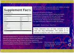 Generic Ultra Advance 3 Gold label highlighting vegan non-GMO formula
