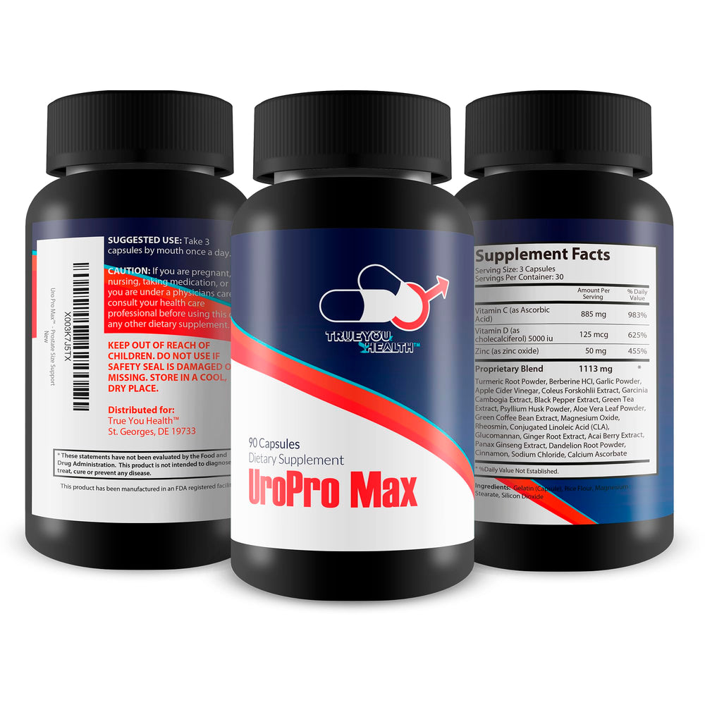 Generic URO Pro Max pouring bottle for easy daily dosing