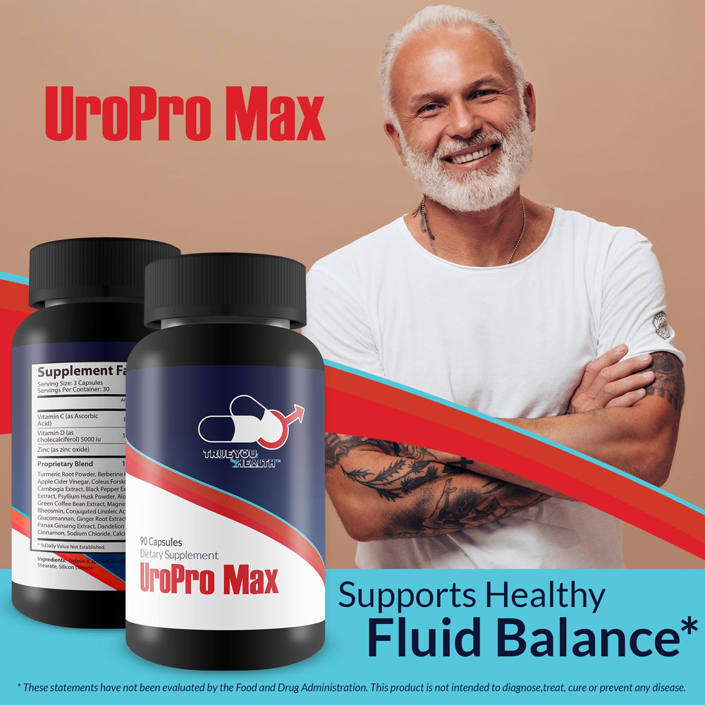 Generic URO Pro Max packaging on shelf communicates USA-made quality