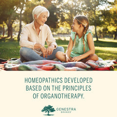 Genestra Brands HAD adrenal-spleen blend highlights organotherapy-inspired energy support.