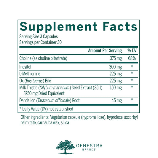 Genestra Ichol Plus capsules-closeup highlighting the herbal formulation for digestive comfort.