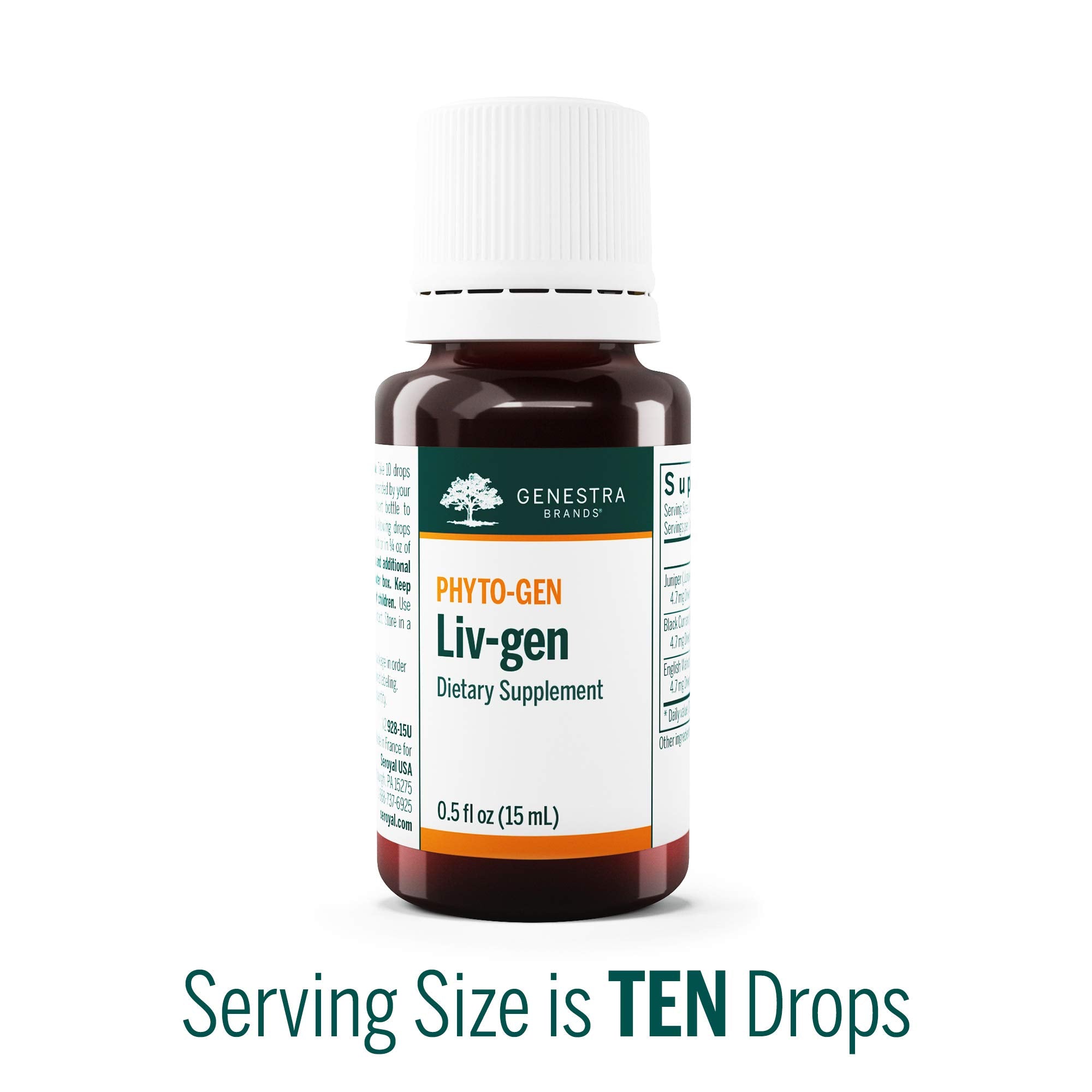 Genestra Liv-gen juniper ingredient emphasizes depurator tradition.