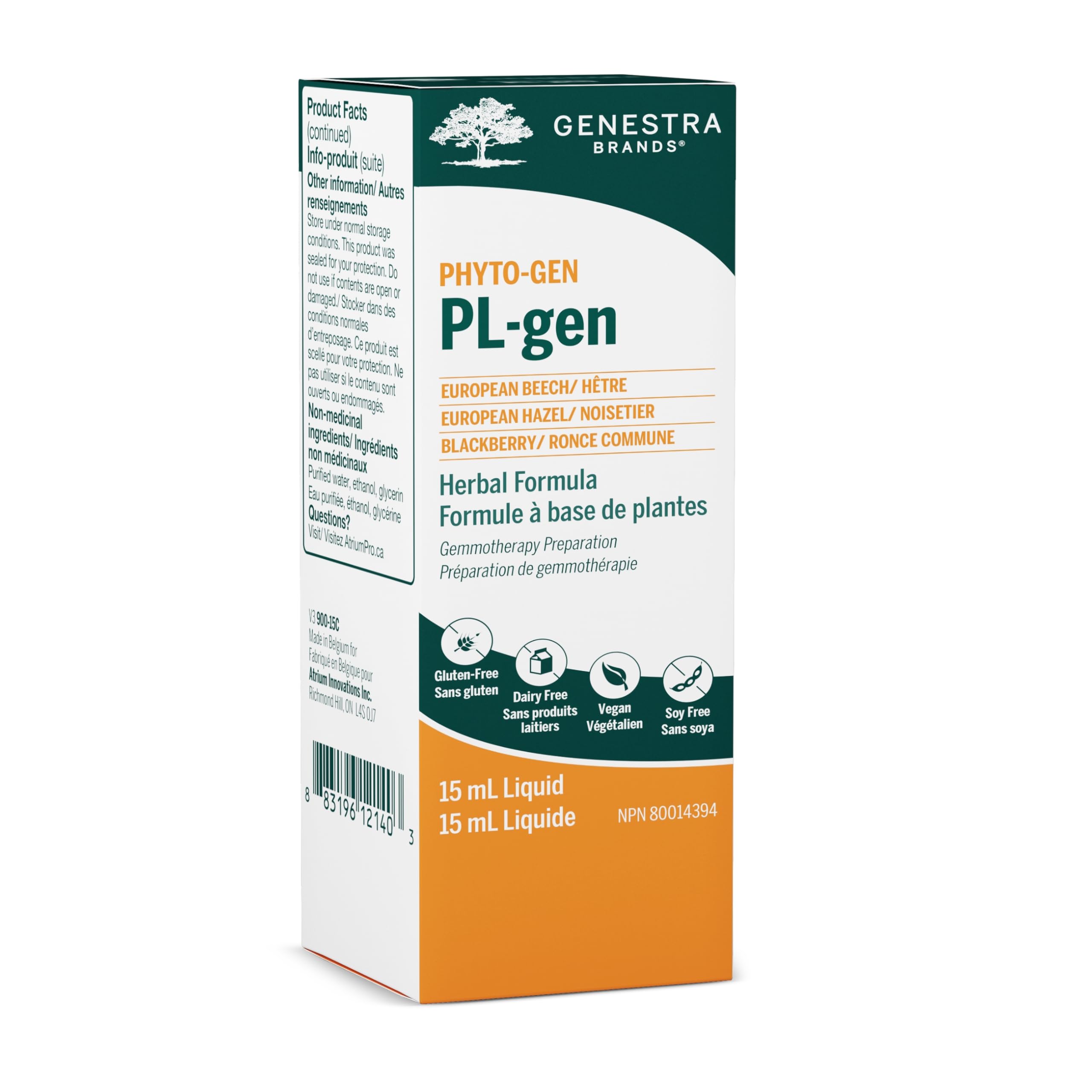 Genestra Pulmo-gen bottle showing oregano oil formula for daily antioxidant support