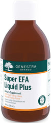 Genestra Super EFA Liquid Plus bottle front view with daily essential fatty acids.