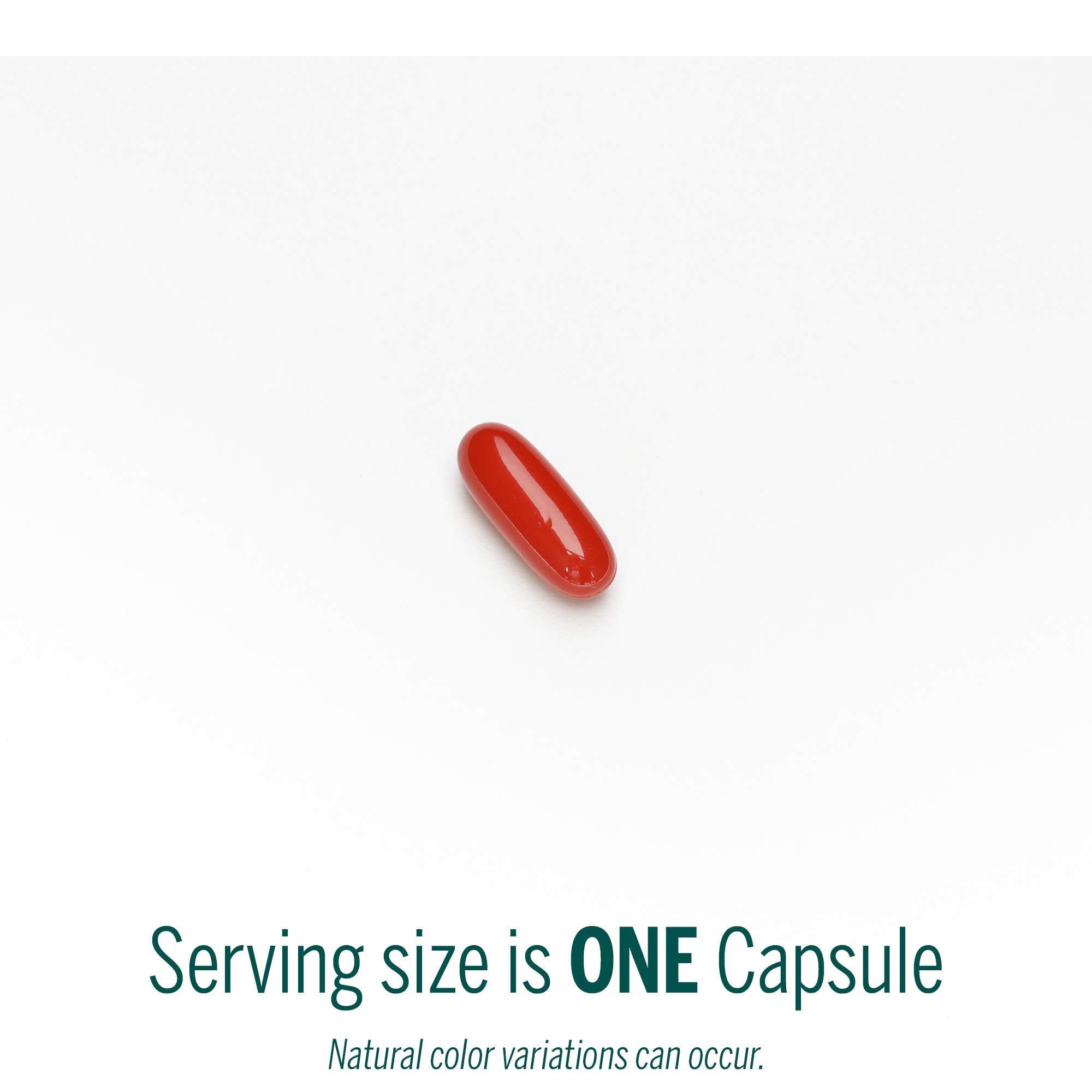 Label panel of Genestra Ubiquinol 100 mg showing dosage and antioxidant information.