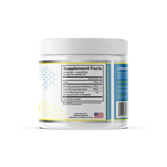 Genetic Edge Creatine HCl + HMB closeup emphasizes fast absorption benefits.