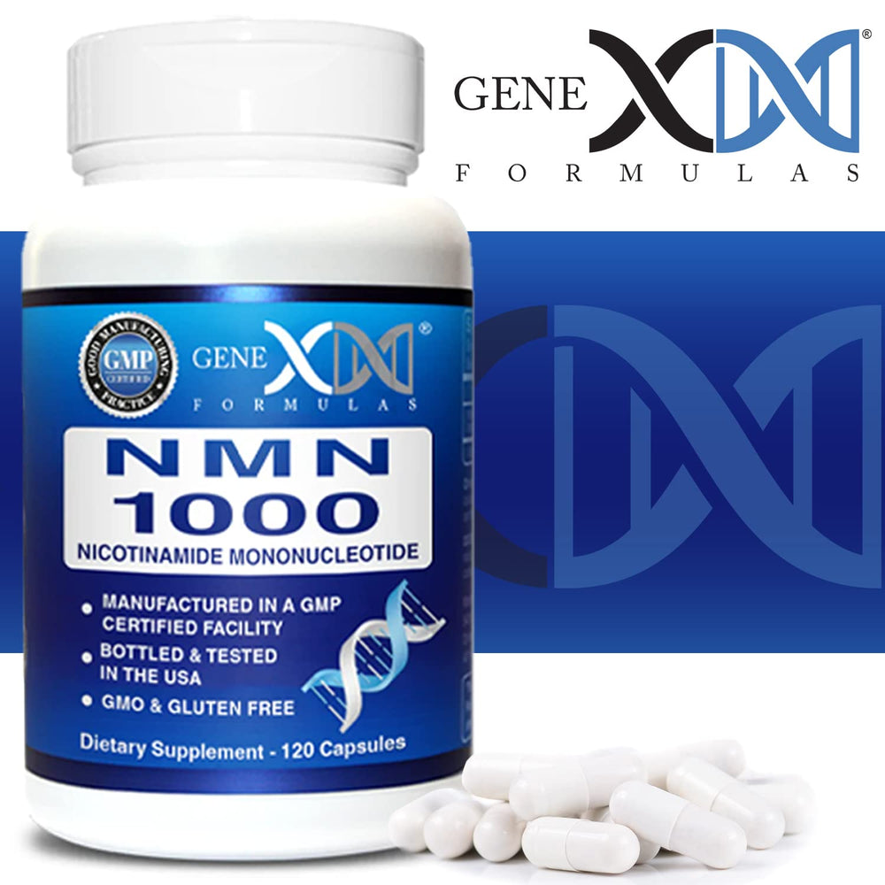 Unflavored NMN capsules ready to take alone or with beverage