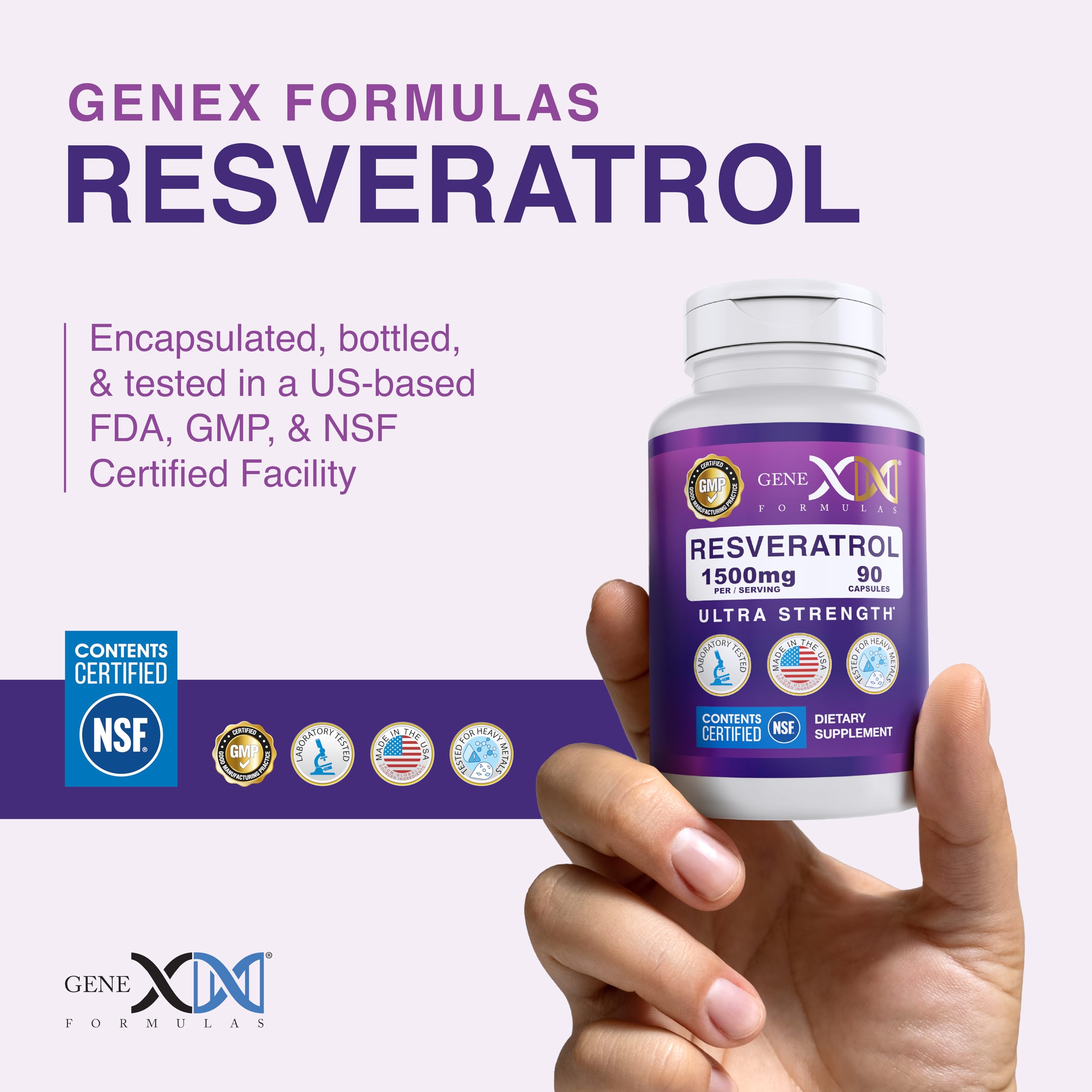 Genex Formulas Resveratrol 3-pack bundle offers ongoing value