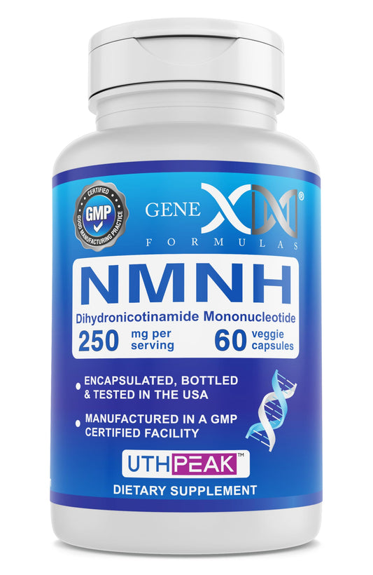 Genex Formulas NMNH bottle front view supports daily wellness