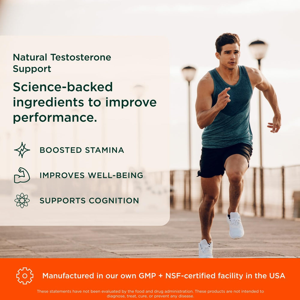 The Genius Brand Genius Test science-ingredients graphic highlights quality sourcing.