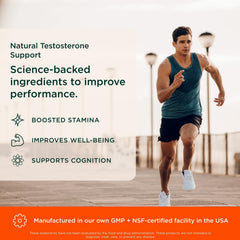 The Genius Brand Genius Test science-ingredients graphic highlights quality sourcing.
