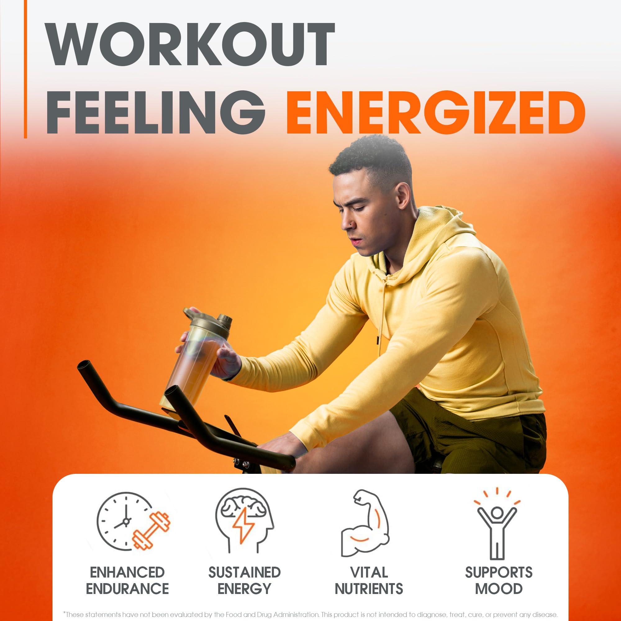 Genius Energized Pre-Workout glass of mixed drink demonstrates quick, sustained energy before training.