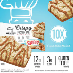 Genius Gourmet SKIPPY lunchbox-ready bar for school and snacks