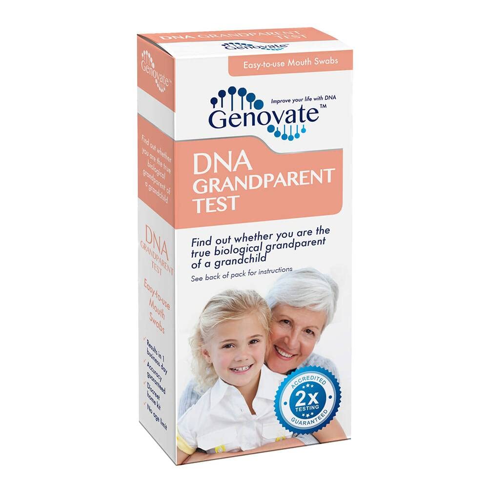 Genovate DNA Grandparent Test kit unboxing for at-home testing and ease