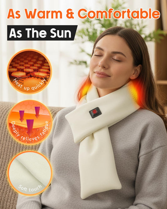 Genovega heated scarf gift box highlights thoughtful present packaging