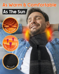 Genovega graphene heating and infrared warmth soothing tired muscles.