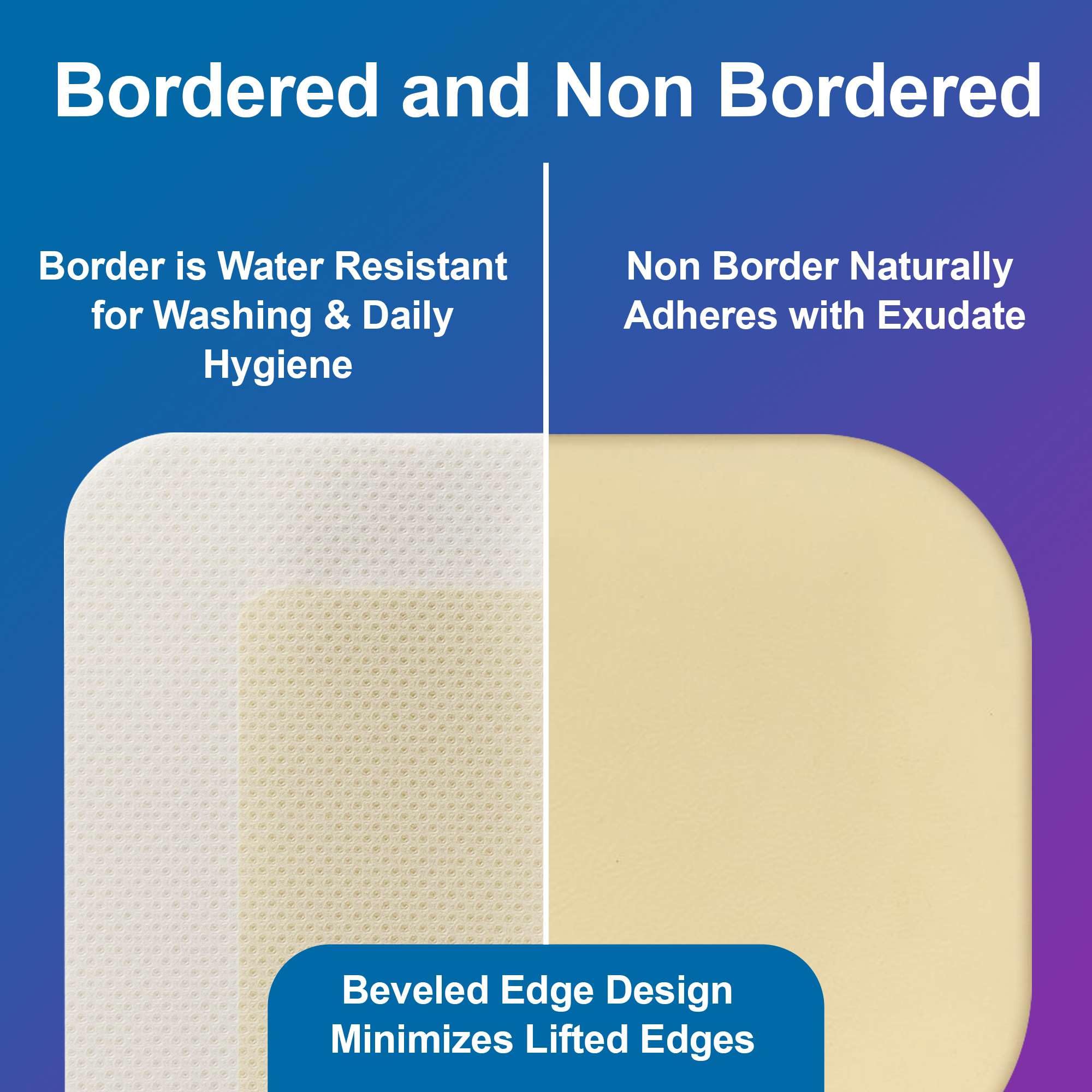 Beveled-edge Dermatell patch minimizes lift for longer wear