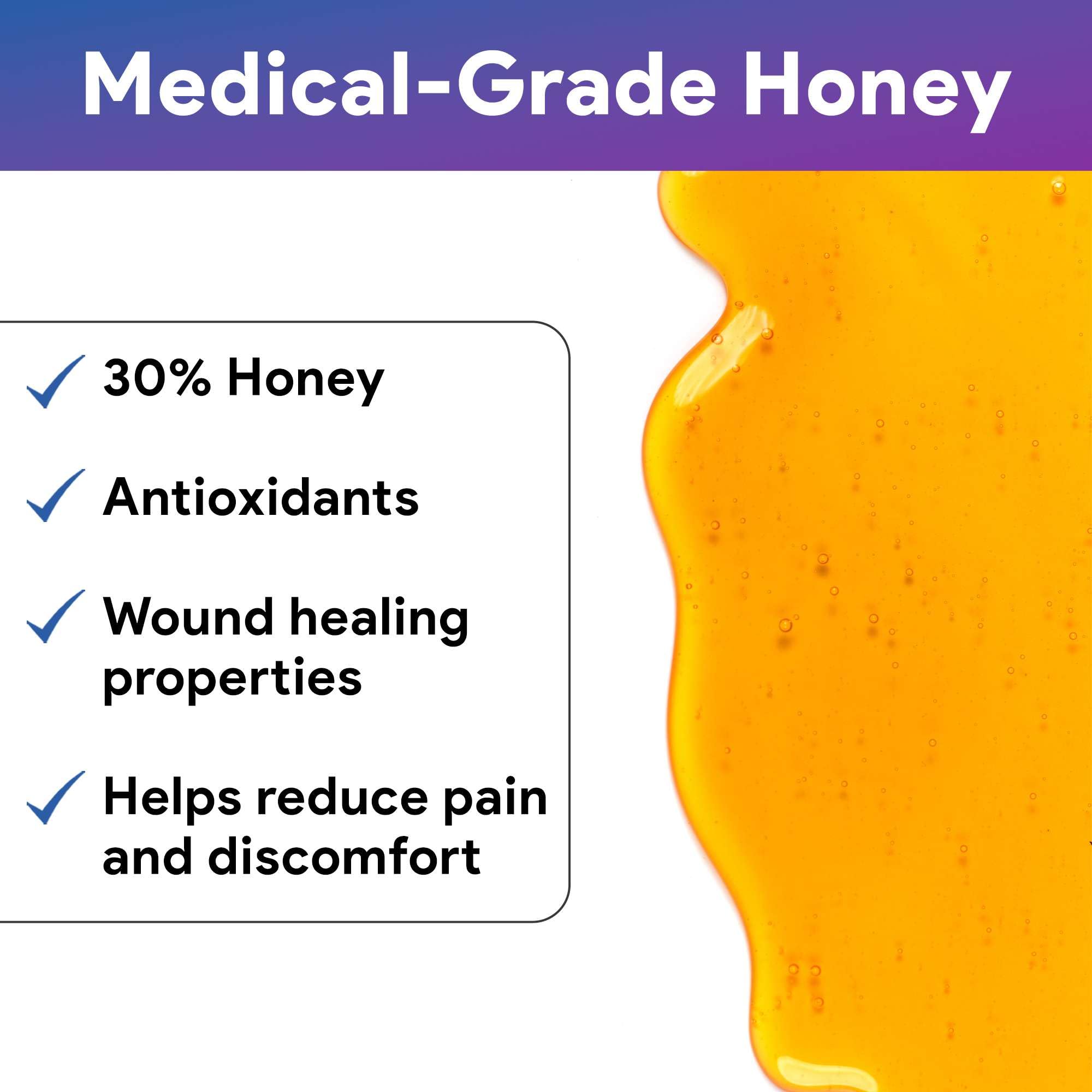 Gentell Select hydrogel rehydrates tissue with minimal drainage.