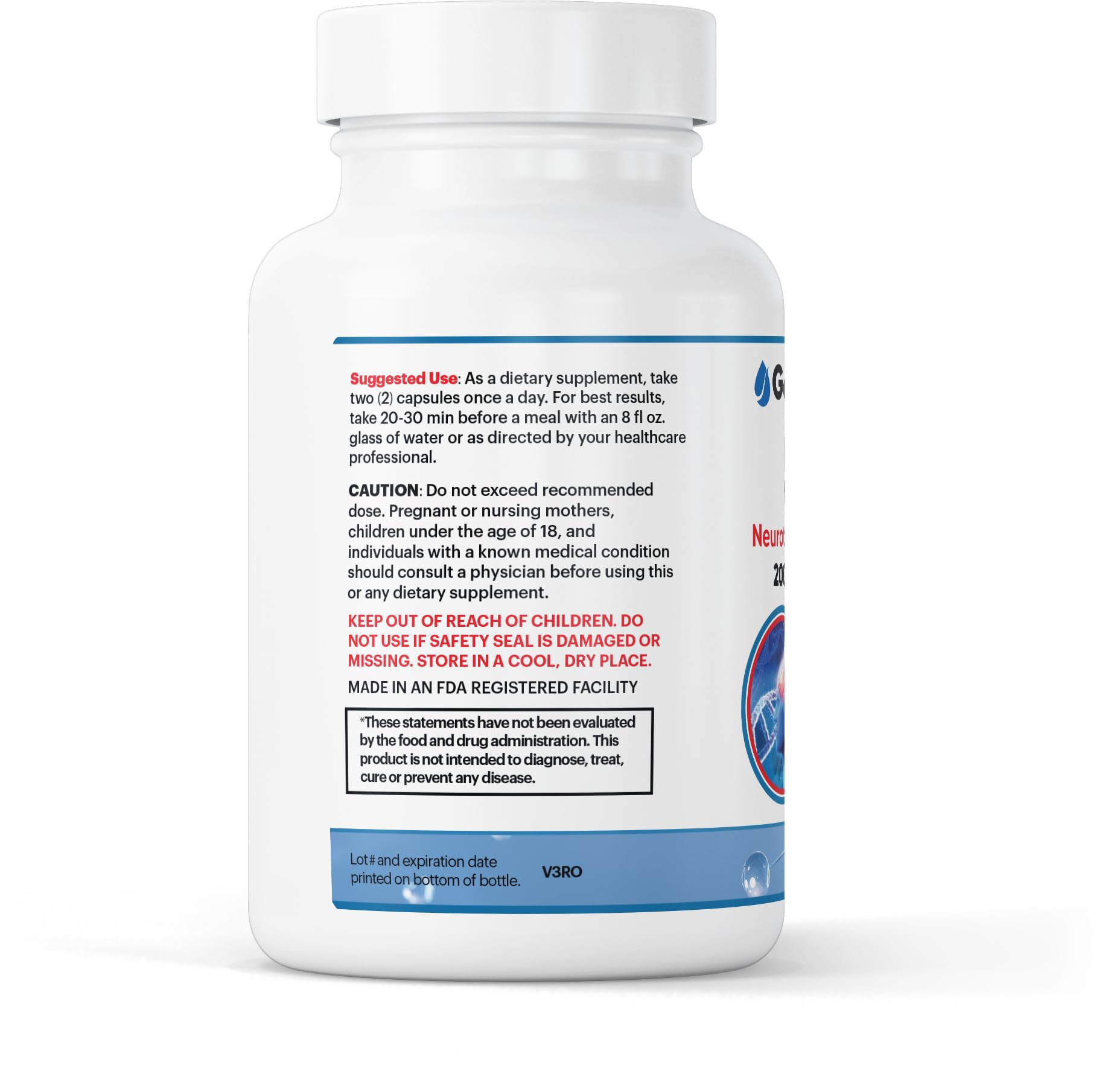 GenuinePurity 5-HTP capsules are easy to swallow for consistent mood support.