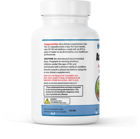 GenuinePurity Ashwagandha capsules for convenient daily stress support.