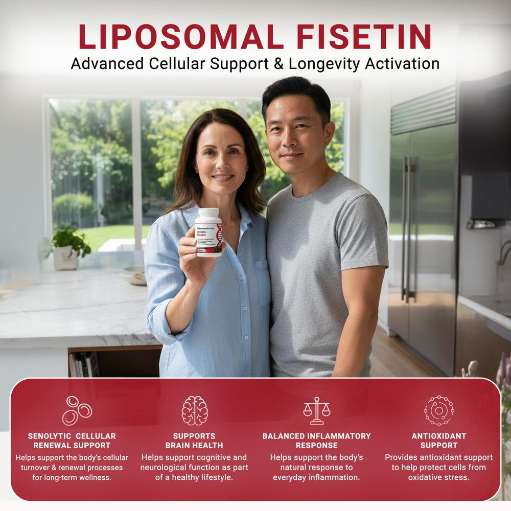 GenuinePurity Fisetin label and ingredients non-GMO vegan
