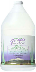 George's Always Active Aloe Vera bottle on shelf for daily gentle hydration.