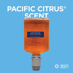 Georgia-Pacific Pacific Blue Ultra cap and nozzle close-up for precise dispensing.