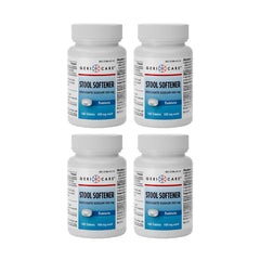 GeriCare Docusate Sodium tablets in packaging for convenient daily relief.