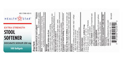 Geri Care stool softener softgel packaging designed for long-term daily use.