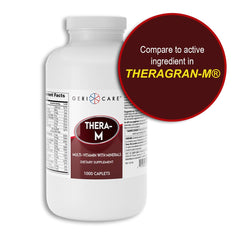 Thera M caplets dispensing reminder for easy daily use
