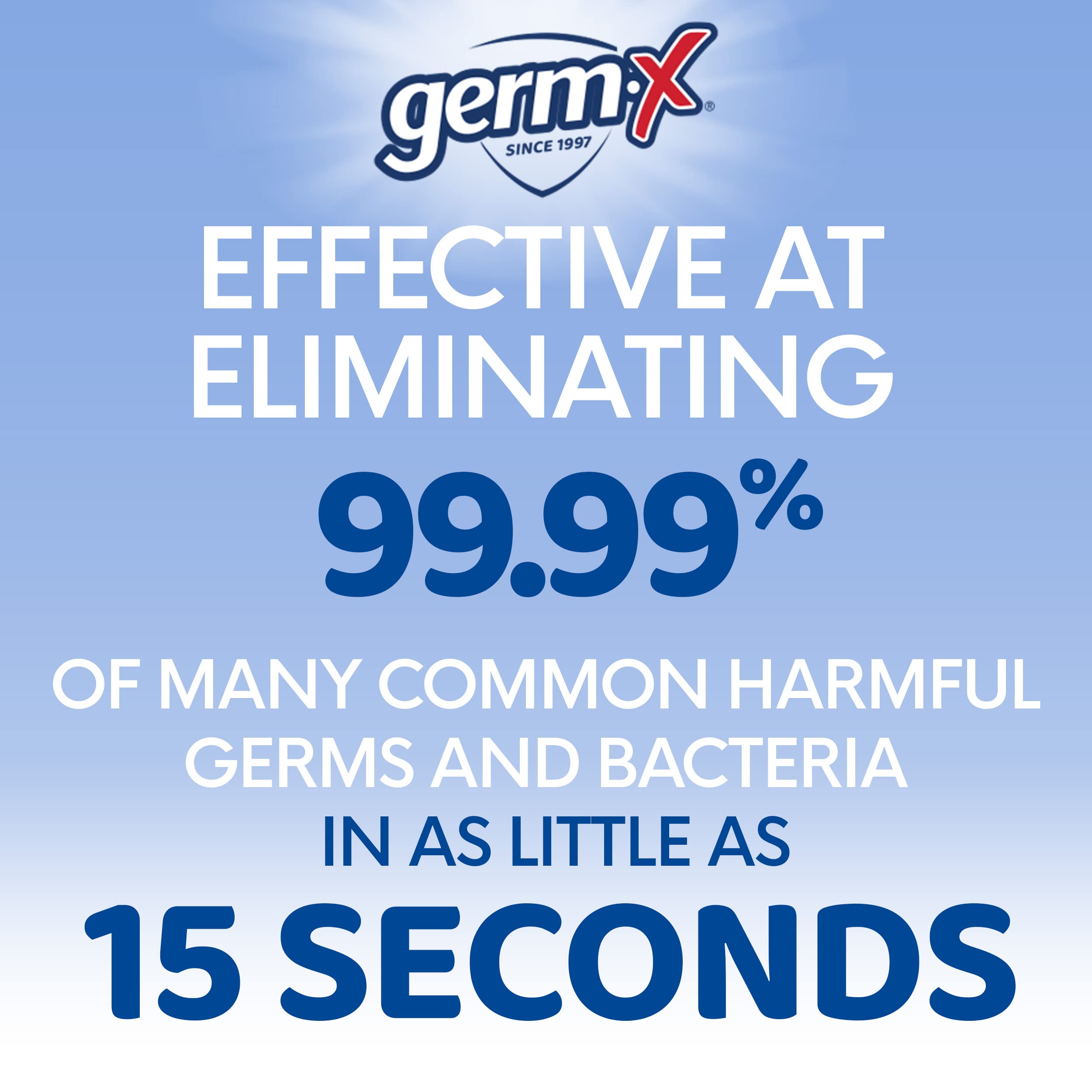 Germ-X Nourish pack 24 bottles: convenient on-the-go sanitizing for home, work, and travel.