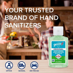 Germ-X Original Hand Sanitizer is ideal for office desk and break rooms.