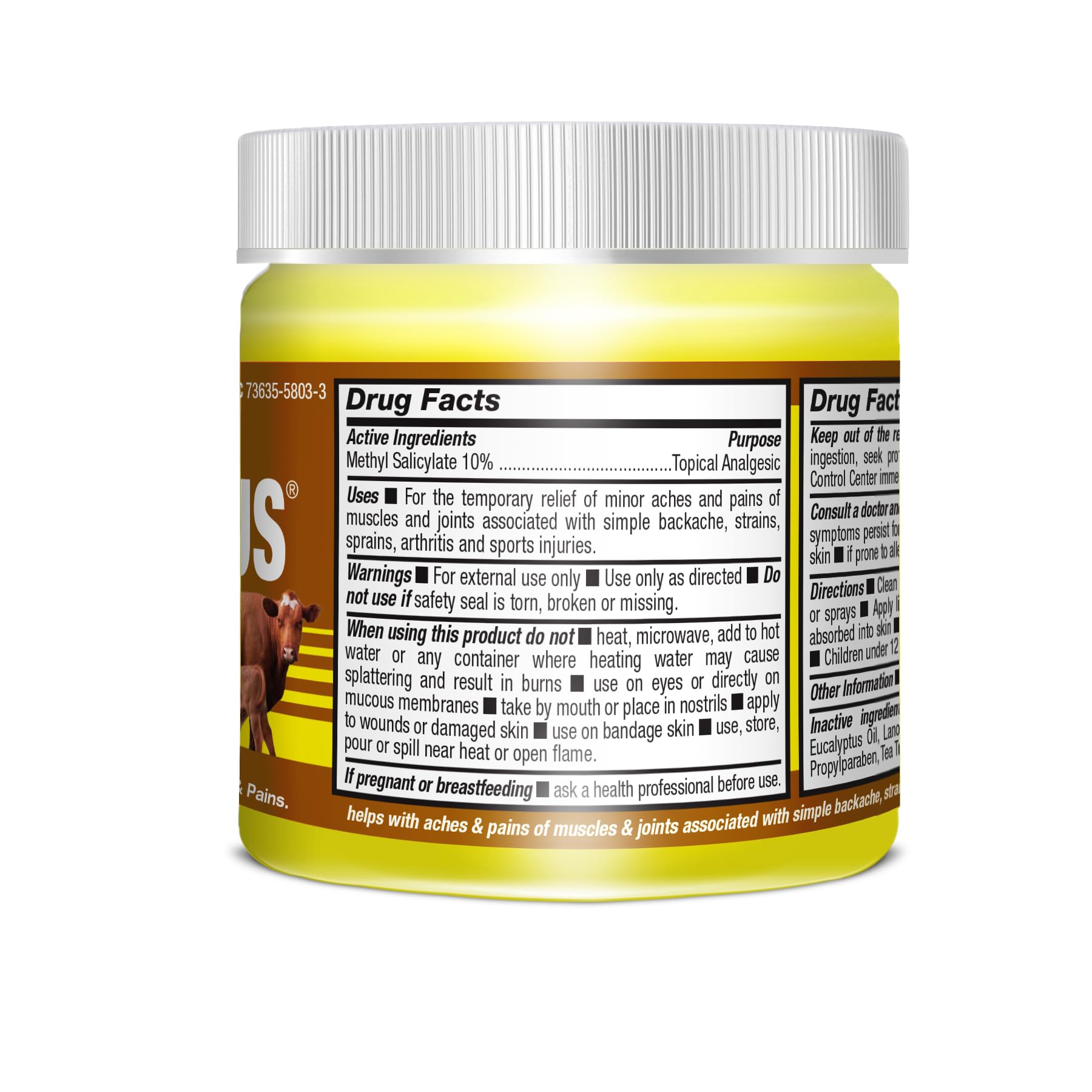 Germa Manteca Ubre Plus tea tree oil content signifying natural aromatics