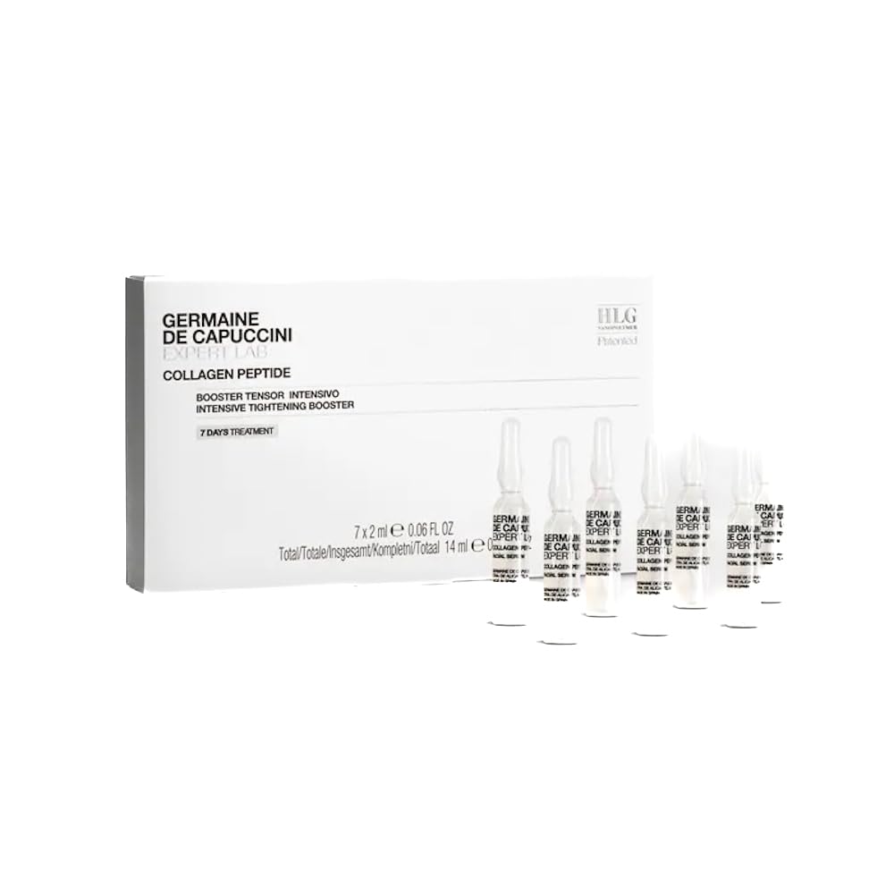Germaine de Capuccini Expert Lab Collagen Peptide ampoule tightens skin and boosts elasticity.