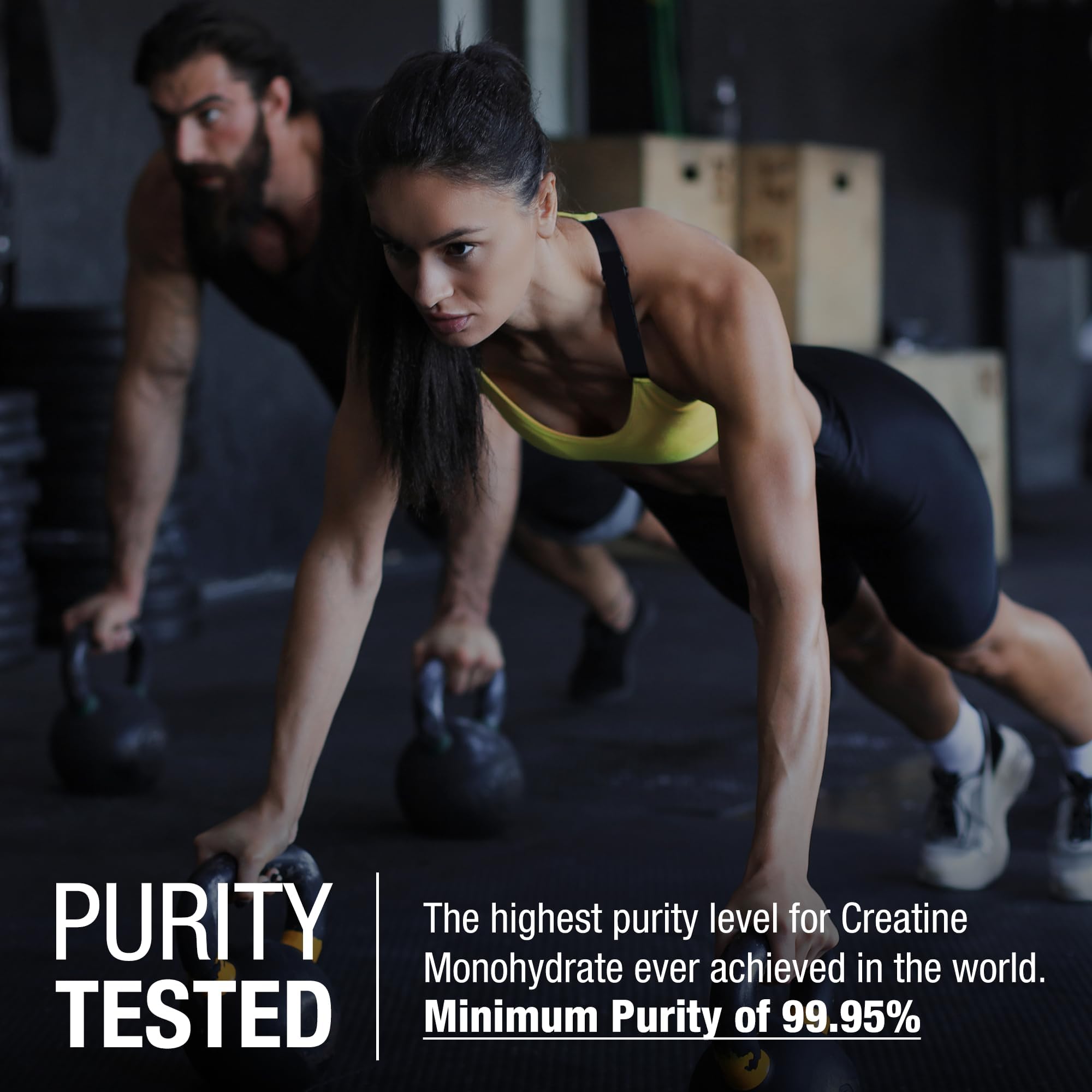 Third-party testing certificate badge for German Creatine