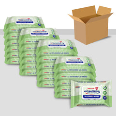 Germisept Advanced 75% Wipes Pack-24 for on-the-go sanitizing