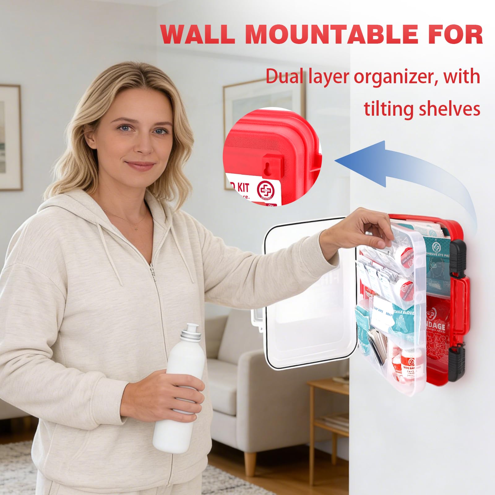 Gevoke kit portable size for travel and car storage
