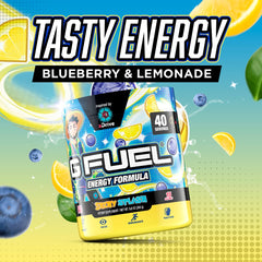 G Fuel aDrive antioxidants and vitamins support a bright, balanced formula
