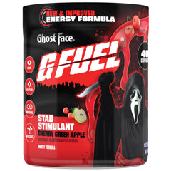 G Fuel Ghost Face 2.0 tub front for gaming energy powder