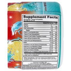 G Fuel Mango Lemonade Supreme Hydration tub with scoop for easy zero-sugar hydration.