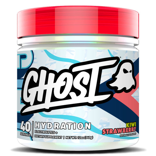 GHOST Hydration Kiwi Strawberry bottle ready for on-the-go electrolyte hydration