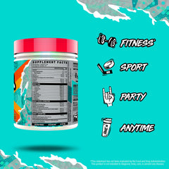 GHOST Intra label close-up highlighting transparent ingredient disclosure.