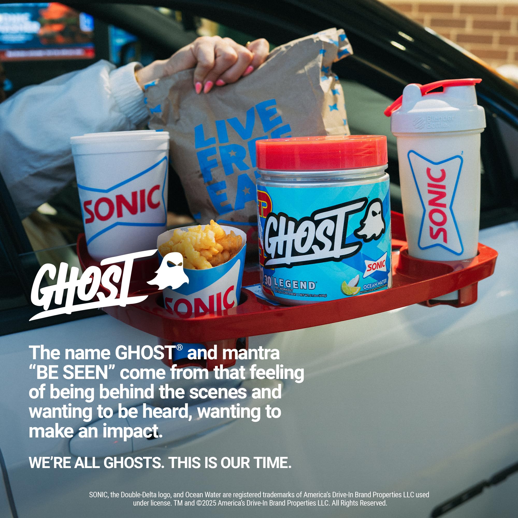 GHOST Legend 30-servings packaging signals value and convenience