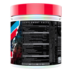 Ghost Legend All Out Merica Pop serving scoop ready to mix for pre-workout sessions.