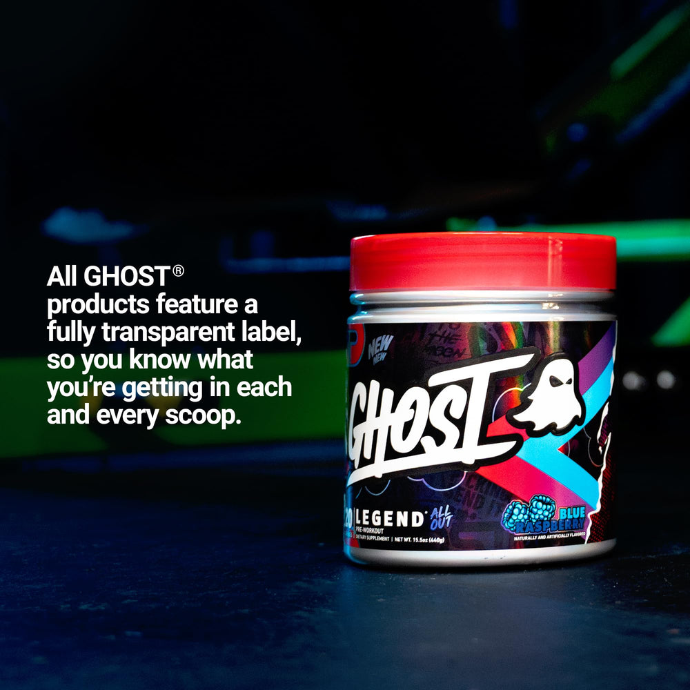 GHOST Legend All Out vitamin C dose supports daily wellness during training