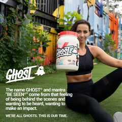 GHOST Whey Fruity Cereal Milk label highlights transparent ingredients